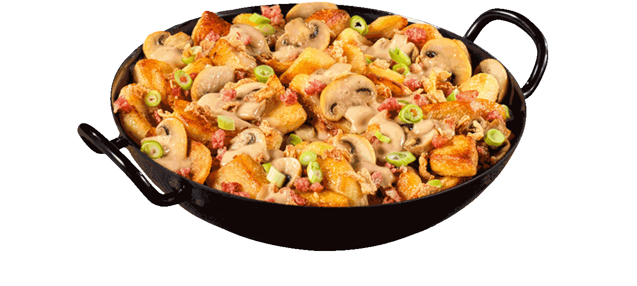 Champignon Rahm Pfanne