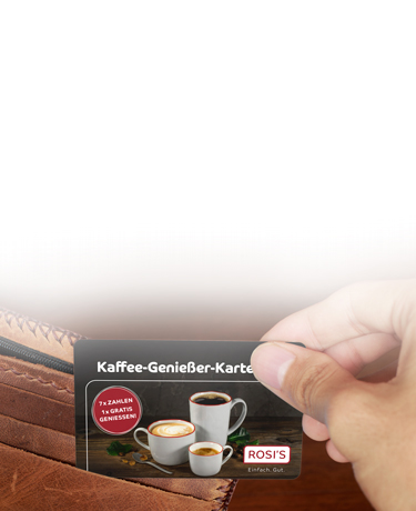 Kaffee-Genießer-Karte